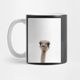 Ostrich print, Nursery decor, Kids room, Minimalist, Bird, Modern art, Wall art Mug